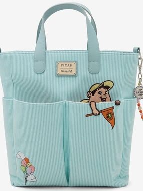 Pixar UP x Loungefly TOTE. Russel Peeking NWT